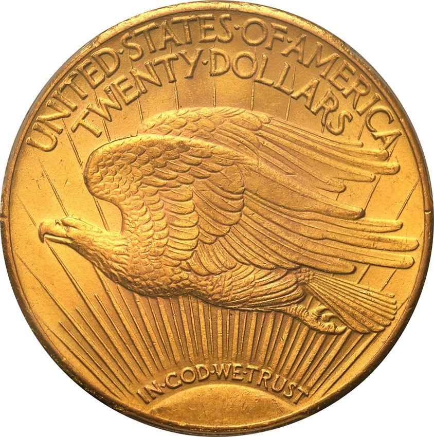 USA 20 dolarów 1927 Philadelphia PCGS MS64